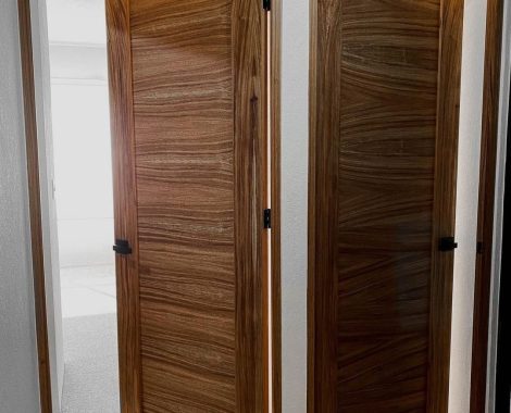 interior wood door tulum