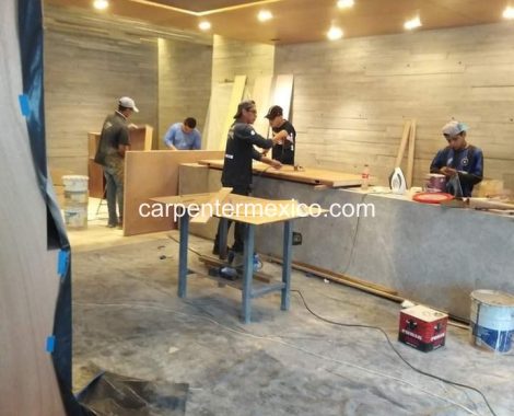 carpenters at work