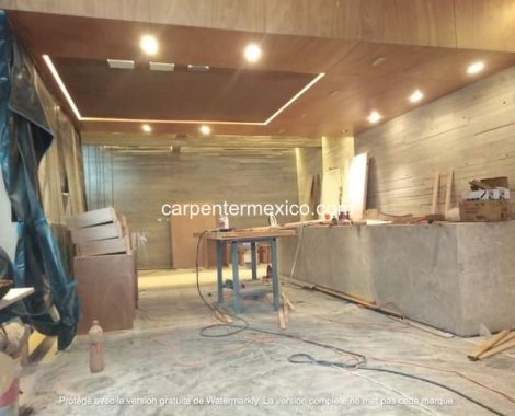 construction site in mexico carpentry
